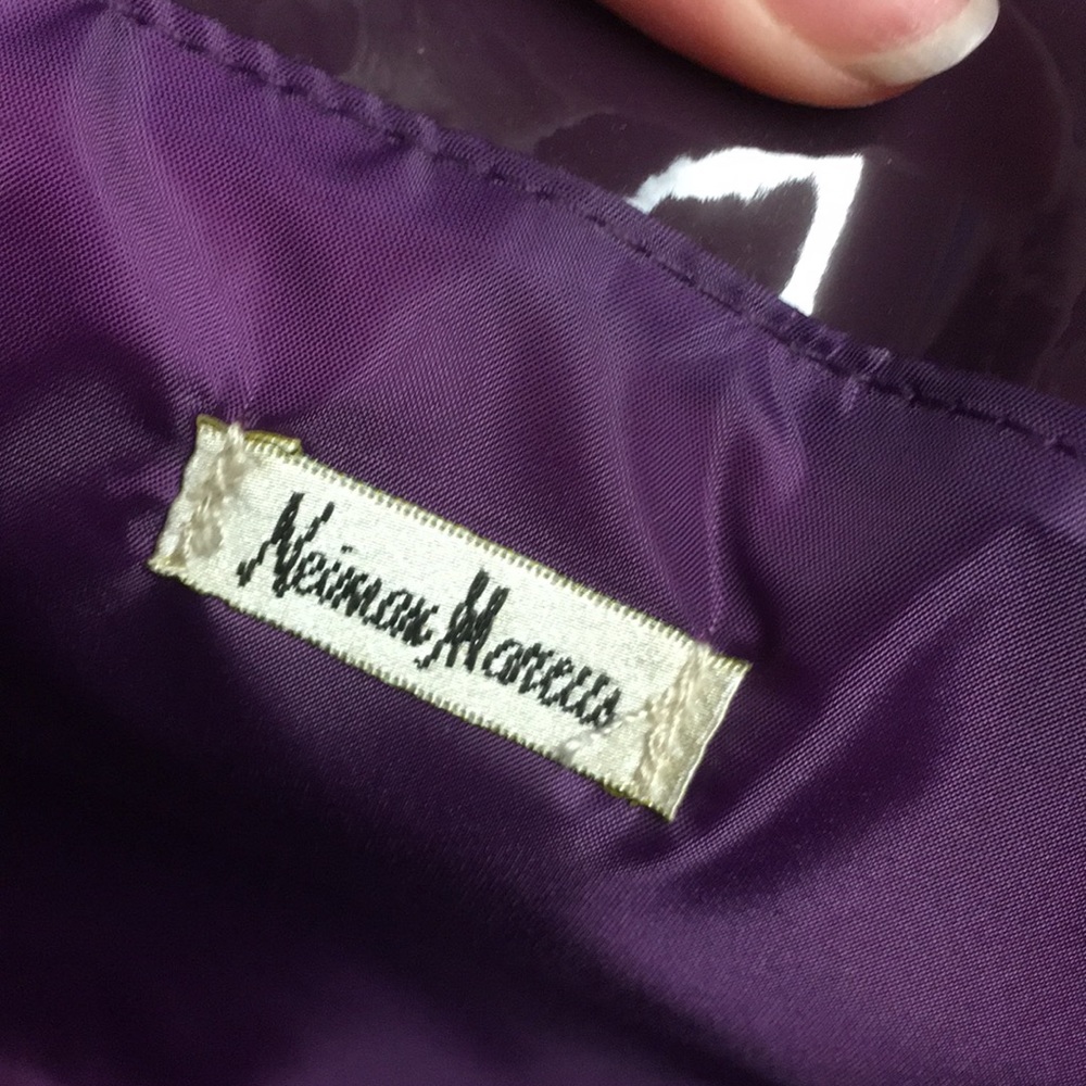 Neiman Marcus Purple Purse NEW - Picture 4 of 4